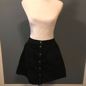 Urban Outfitters Black Mini Skirt
